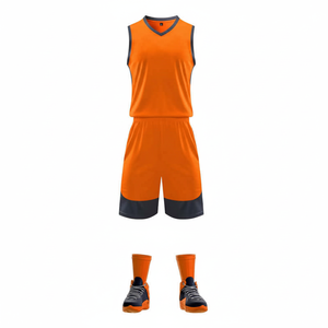 Ensemble de shorts de basket-ball personnalisés de haute qualité à séchage rapide pour hommes, design uniforme de sublimation unique, nouveauté, vêtements de basket-ball Plus - Product Image 1