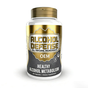 OEM ODM Hersteller Alkohol abwehr kapseln mit natürlichen pflanzlichen Inhaltsstoffen zur Unterstützung des schnellen Alkohols toff wechsels - Product Image 1