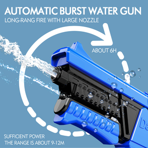 Pistolas de agua eléctricas de alta presión, batería automática de plástico, súper absorbente, potente, 2022, Agreat M416, P90, AKM47 - Product Image 4