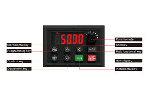 Eacon ec590 7.5KW VFD/AC ổ đĩa cho động cơ 380V ba giai đoạn ba giai đoạn - Product Image 5