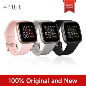 Reloj Inteligente <span class=keywords><strong>Versa</strong></span> <span class=keywords><strong>2</strong></span> con Pantalla AMOLED Cuadrada, Monitor de Ritmo Cardíaco, Sueño, Conteo de Pasos, Seguimiento de Ejercicio, Correa de Silicona, Disponible en Stock - Product Image 1