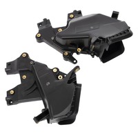 Boîte à gants de rangement pour carénage avant, en plastique ABS noir, pour Road Glide FLTRX CVO 2015-2025