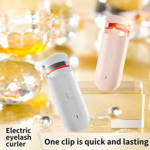 Recourbe-cils électrique rechargeable chauffant pour un coiffage longue durée des cils – Dispositif auxiliaire de recourbement - Product Image 1