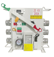 Interruptor de derivación con aislamiento de gas SF6 10/24kV 200A/400A/630A interruptor de carga de derivación interruptor de mantenimiento sin parada
