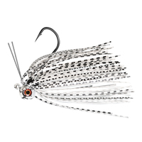 Leurre Chatterbait 7cm 9g, 5 couleurs, Jig Buzz Bait, Leurre Chatterbait à tête de poisson, Leurres à jupe en silicone, Jigs pour achigan, Spinnerbait, Hameçon de pêche