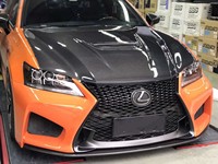 Capot de moteur en FIBER de carbone pour Lexus GS350 2012-2020