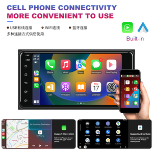 7 "2 DIN 2 + 32GB วิทยุในรถยนต์ระบบแอนดรอยด์สเตอริโอรถยนต์แอนดรอยด์วิทยุเครื่องเล่นมัลติมีเดียสำหรับรถยนต์โตโยต้าโคลอร่า - Product Image 4
