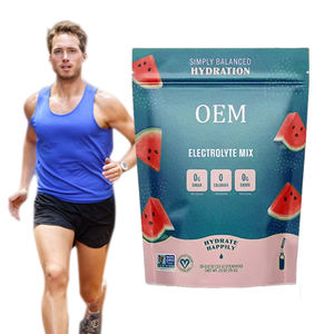 Polvere di Elettroliti Vitamine per Adulti Nutrizione per l'Esercizio Senza Zucchero a Basso Contenuto di Carboidrati Integratore Energetico Idratante in Bottiglia per il Recupero dopo l'Esercizio - Product Image 1