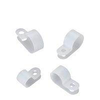 Fabricant de pinces de serrage de fil de Type R en plastique Nylon de haute qualité, attaches de vis de montage en Nylon, pinces de serrage de fil