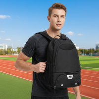 Sac à dos de football Maxoner personnalisé, durable, léger, pour le sport en plein air, vente en gros, avec compartiment à chaussures