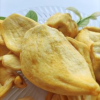 Bulk zoete knapperige gedroogde jackfruit Chinese leverancier groothandel tropische fruitchips