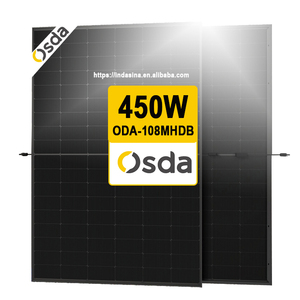 Osda Solar N-Módulo PV Bifacial, Panel Solar Osda, 430W, 450W, 430W, 435W, 440W, 445W, 450W, Osda, Negro, Tipo N, Guangzhou - Product Image 1
