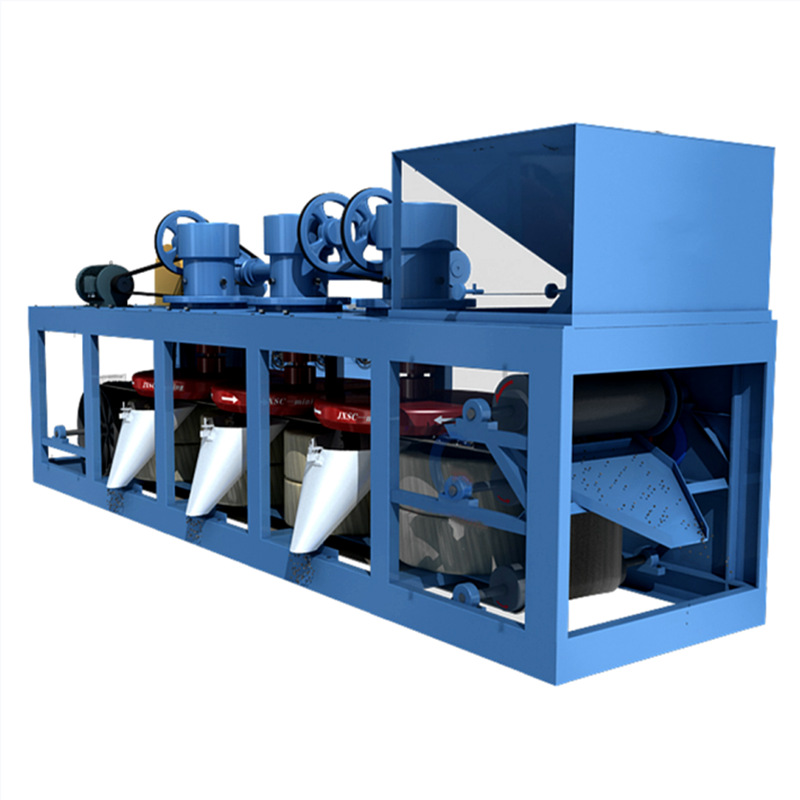 Three Disk Magnetic Separator CP3-600 Titanium rare Earth Tungsten Tin Ore Electromagnetic Separator Equipment
