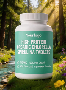 <span class=keywords><strong>Tablet</strong></span> <span class=keywords><strong>Chlorella</strong></span> Spirulina Organik Tinggi Protein Alami EU USDA dengan Vitamin dan Mineral - Product Image 3