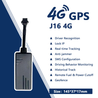 Traceur GPS 4G avec coupure d'alimentation et anti-brouillage, verrouillage IP, port USB et configuration SMS, suivi du comportement de conduite