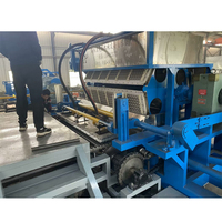 Machine automatique de mousse de polystyrène de récipient de nourriture de machine de plateau d'oeufs 6*8 pour l'application de carton remplissant des plateaux d'oeufs