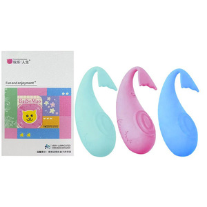 Baise Mao Little Whale <b>Vibrator</b> USB Rechargeable <b>Remote</b> <b>Control</b> Adult Toy For Women 3 Colors Available - Product Image 1