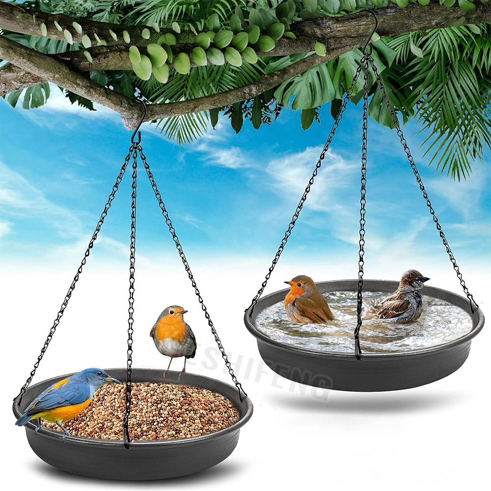 wild bird feeder hanging bell