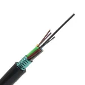 Solo blindado 2-144 Core GYT conducto de Cable de fibra óptica precio por metro