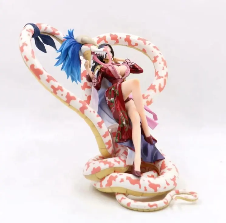 Personalizada de fábrica un adulto sexy anime figura pieza juguete de colección figura de acción con serpiente base
