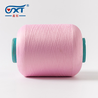Fil de polyester teint de haute qualité SCY à simple enveloppe pour le tricotage de chaussettes