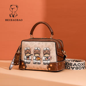 กระเป๋าสะพายคาดลำตัวแฟชั่นลายหมีน่ารัก2025กระเป๋าสะพายไหล่แบบลำลองความจุขนาดใหญ่<span class=keywords><strong>ราคา</strong></span>โรงงานโดยตรง - Product Image 1