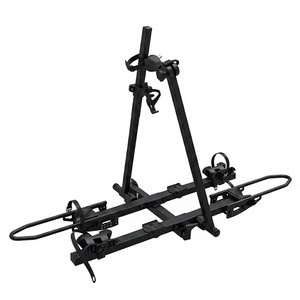 <span class=keywords><strong>Porte</strong></span>-vélos pliable pour <span class=keywords><strong>attelage</strong></span> de voiture, support de vélo enroulable avec rampe pour roues jusqu'à 26 pouces - Product Image 1