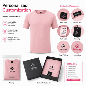 Camiseta Premium de Algodón Mercerizado de Doble Hilo 50S, Bordado de Logotipo Personalizado, Transpirable, de Secado Rápido, Uniforme de Equipo - Product Image 5