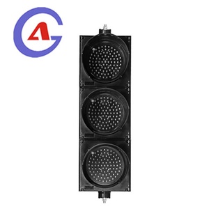 ไฟจราจร LED สีแดงกระพริบ 3 ตอน ขนาด 300 มม. ชุดไฟจราจร 12-24vdc - Product Image 5