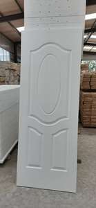 Porte de chambre intérieure moderne de bonne qualité en MDF imperméable avec apprêt blanc et de beaux motifs - Product Image 3