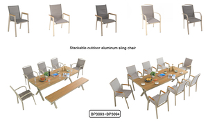 Ban Công Đồ Nội Thất Vườn Mở Rộng Trượt Bàn Ăn Không Thấm Nước Ngoài Trời Mở Rộng Bàn Ăn Và Ghế Đặt - Product Image 6