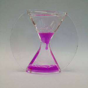 Antigravedad Sanlead Fabricante Novedad Acrílico PMMA Aqua Upward Going Agua líquida LAVA Burbuja Cuentas flotantes Arena Reloj de arena - Product Image 5