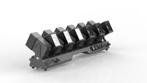 Projecteur LED 60W à tête mobile, éclairage de scène matriciel, lampe à effets DMX512 pour DJ, fête, mariage, événement, club, spectacle - Product Image 4
