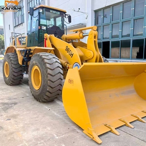 Vente Flash Chargeuse sur pneus CAT 966H d'occasion 20 tonnes Bonnes performances Équipement de construction - Product Image 5
