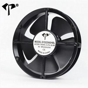 พัดลมระบายความร้อน AC 22060 ขายดีที่สุด ขนาด 220*220*60 มม. พัดลมอุตสาหกรรมแบบแกน 110/220/380VAC 2500-2600 รอบต่อนาที 477-496 ลูกบาศก์ฟุตต่อนาที - Product Image 3