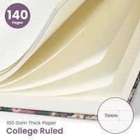 Cuaderno de Regalo al por Mayor de Alta Calidad, Personalizado, en Oferta, A5, con Diseño Interior Rayado, Tapa Dura, Encuadernación en Espiral, Material PP, 140 Hojas