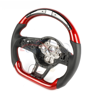 <span class=keywords><strong>Volant</strong></span> rouge en Fiber de carbone pour VW Polo Scirocco Passat mk5 golf 5 gti cc - Product Image 2