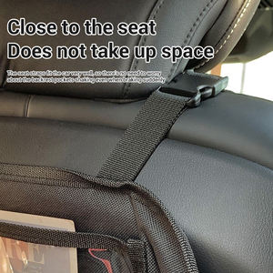 Pratique amélioré étanche à la poussière plusieurs poches indépendantes sac de rangement de siège de voiture sac de suspension de siège arrière de voiture - Product Image 5