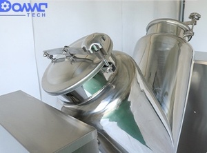 Mélangeur homogénéisateur industriel à double bras en V de 50 L pour pigments, épices en poudre, granulés et produits chimiques de laboratoire - Product Image 3