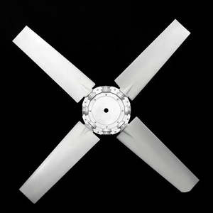 Ventilateur en plastique à flux axial du fabricant OEM avec 4 pales en nylon pour compresseurs d'air - Product Image 5