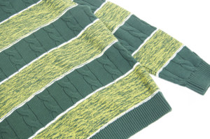 Custom OEM&amp;ODM Men's Autumn Camouflage Pattern Spontaneous <strong>Funky</strong> Computer Knitted Multicoloured Casual Sweater - Product Image 2