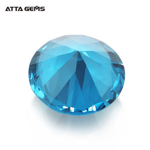 스위스 # 120개 합성 블루 아쿠아마린 스톤 합성 스피넬 스톤 미국 및 유럽 판매용 - Product Image 3