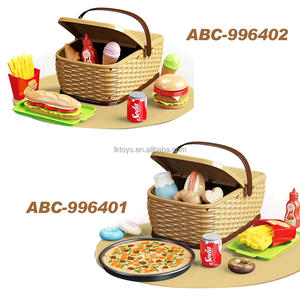 Juego de Picnic de Juguete de Plástico LK Toys, Set de Fiesta, Canasta de Picnic para Niños Pequeños, Set de Cocina, Regalos para Niñas - Product Image 6