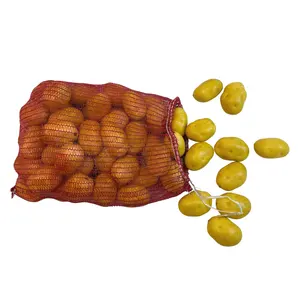 קטן ברור pe עצי הסקה תפוחי אדמה raschel 30kg שחור אחסון נטו רשת תיק עבור ירקות בצל