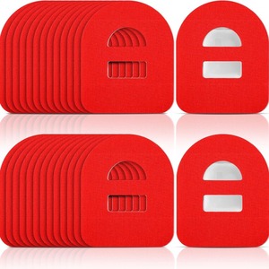 Patch adhésif rond non poreux pour <span class=keywords><strong>glucomètre</strong></span>, patch adhésif pour <span class=keywords><strong>capteur</strong></span> CGM Dexcom G6, forme personnalisée - Product Image 5