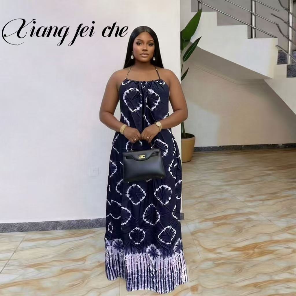 Tie Dye Strapless Dress - 2024 New Trendy Maxi Style