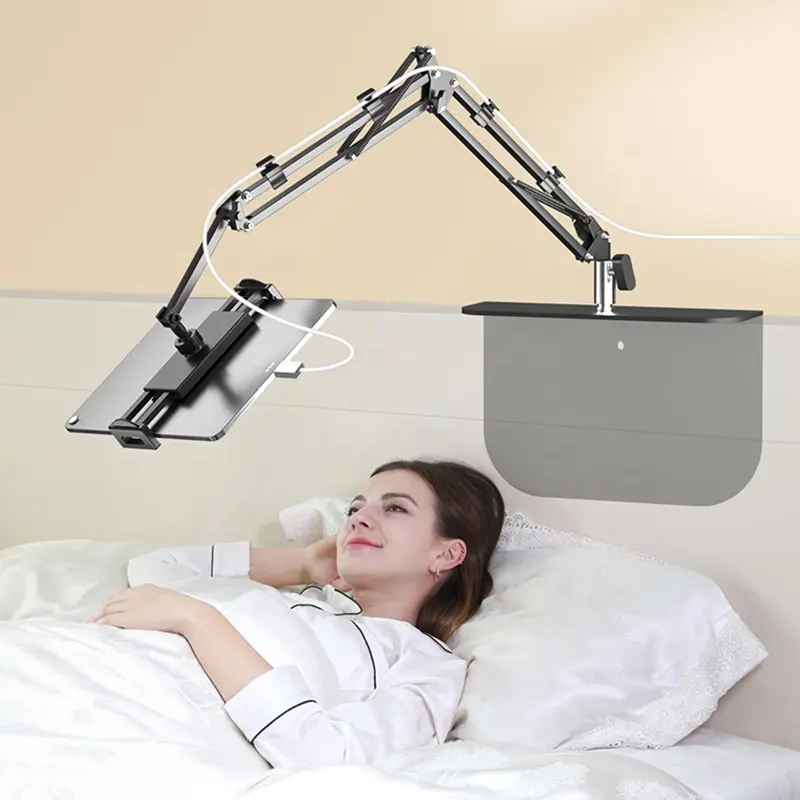 Flexible Arms Hidden Lazy Mobile Tablet Holder Bed Decktop Universal SmartPhone Stands Bed Tablet PC Stands