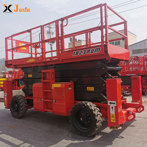 Plataforma DE TRABAJO aérea elevadora de tijera hidráulica todoterreno con motor diésel de 16m - Product Image 5