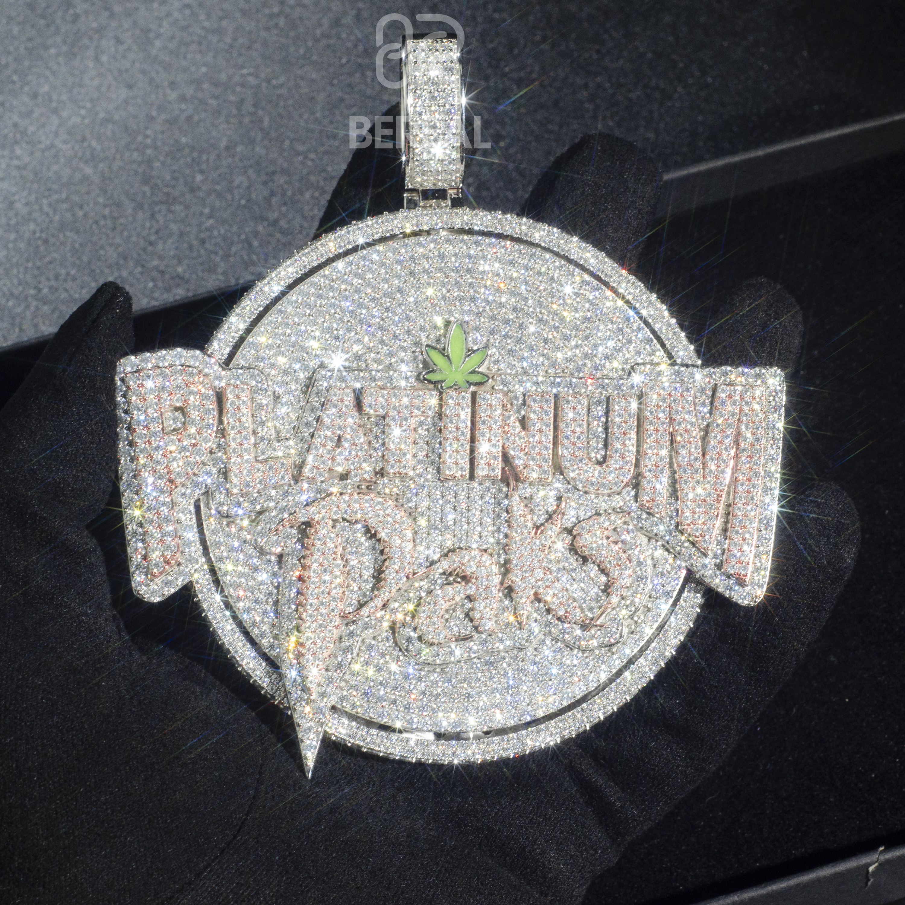 Round Letter pendant