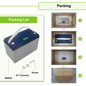 재생 에너지 공장 가격 인산염 리튬 배터리 12.8V 100Ah 6000 사이클 골프 카트 보트 RV <span class=keywords><strong>12V</strong></span> Lifepo4 - Product Image 6